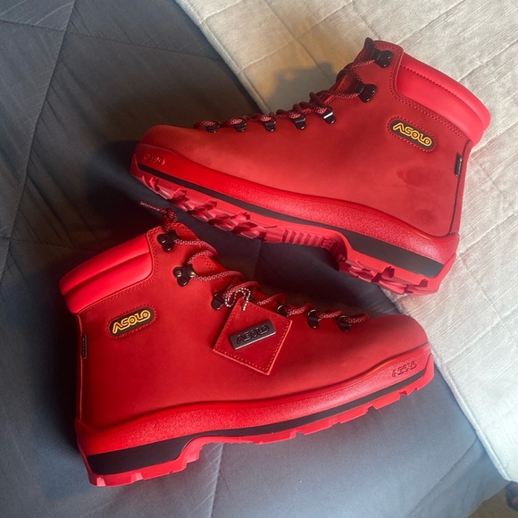 ASOLO SUPREMACY GTX - RED (MENS SIZE 12) - Picture 1 of 9